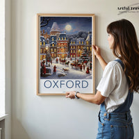 Oxford Poster - England Wall Art