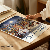 Oxford Poster - England Wall Art