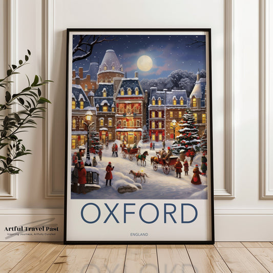 Oxford Poster - England Wall Art