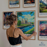 Oxford Poster | England Wall Art | UK Decor