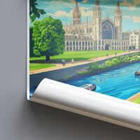 Oxford Poster | England Wall Art | UK Decor