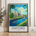 Oxford Poster | England Wall Art | UK Decor