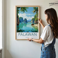 Palawan Poster - Philippines Wall Art