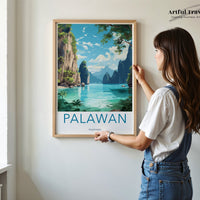 Palawan Poster - Philippines Wall Art