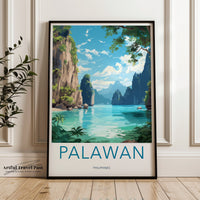 Palawan Poster - Philippines Wall Art