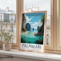 Palawan Poster - Philippines Wall Art