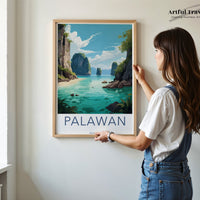 Palawan Poster - Philippines Wall Art
