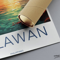 Palawan Poster | Philippines Wall Art | Asia Decor