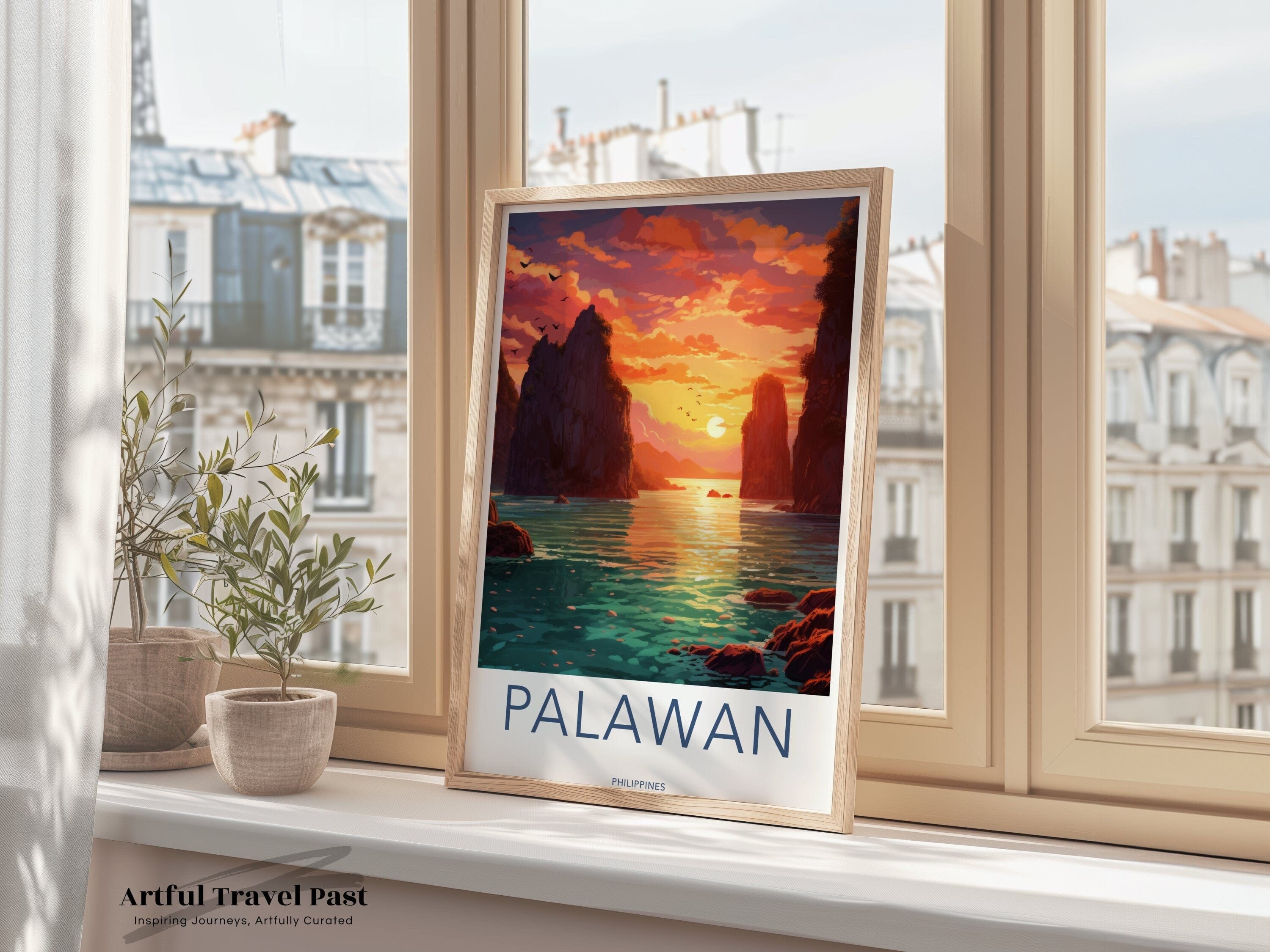 Palawan Poster | Philippines Wall Art | Asia Decor