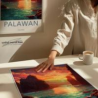Palawan Poster | Philippines Wall Art | Asia Decor
