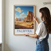 Palmyra Poster - Syria Wall Art