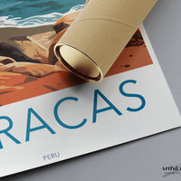 Paracas Poster - Peru Wall Art