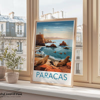 Paracas Poster - Peru Wall Art