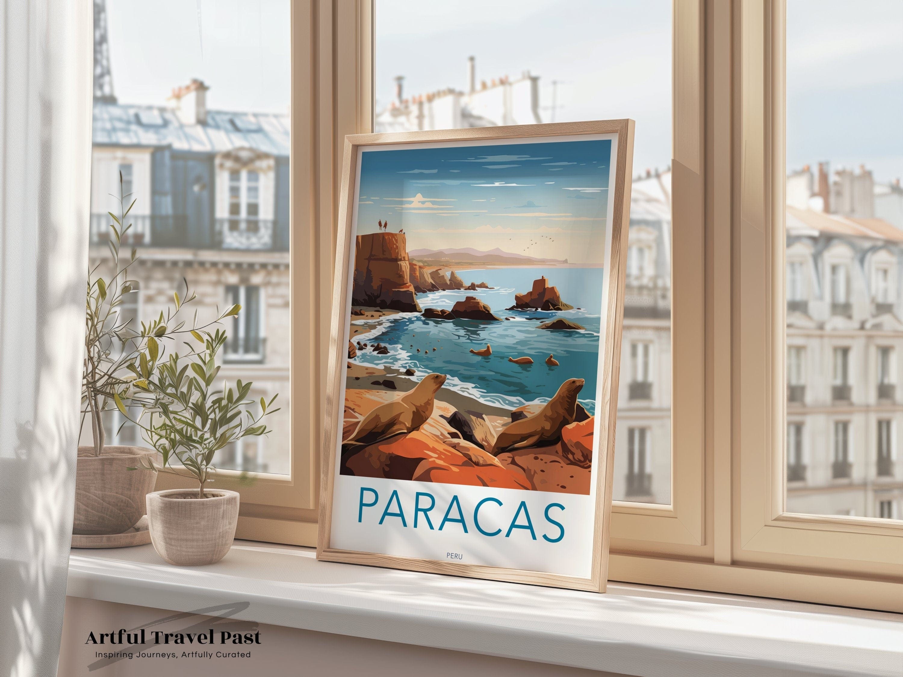 Paracas Poster - Peru Wall Art
