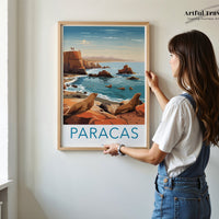 Paracas Poster - Peru Wall Art