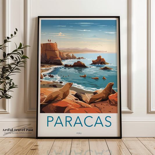 Paracas Poster - Peru Wall Art