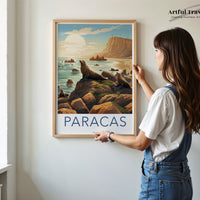 Paracas Poster - Peru Wall Art