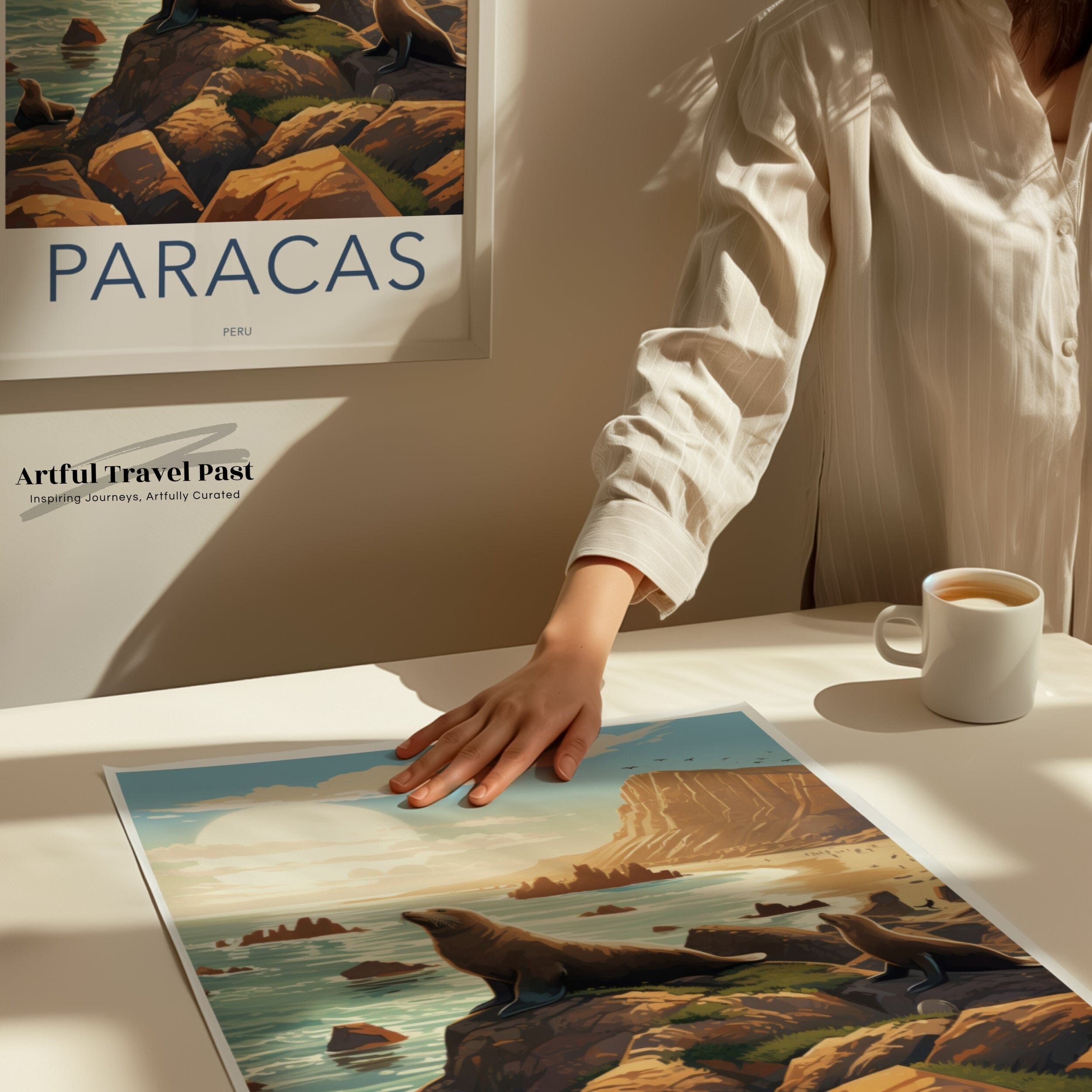 Paracas Poster - Peru Wall Art