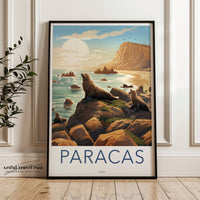 Paracas Poster - Peru Wall Art