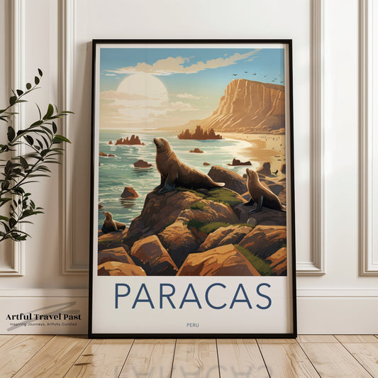 Paracas Poster - Peru Wall Art