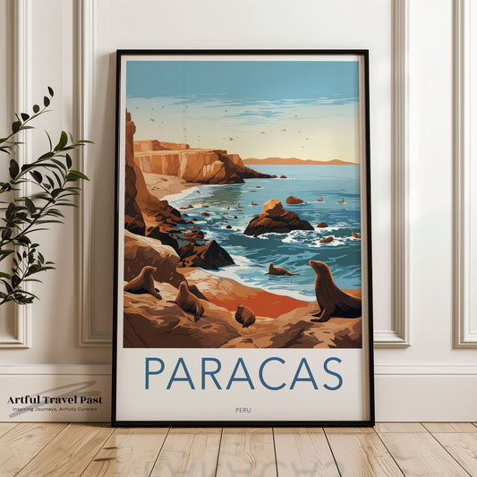 Paracas Poster - Peru Wall Art