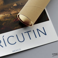 Parícutin Poster - Mexico Wall Art