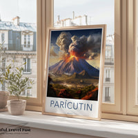 Parícutin Poster - Mexico Wall Art