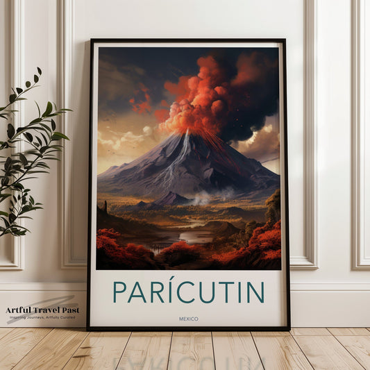 Parícutin Poster - Michoacán Wall Art