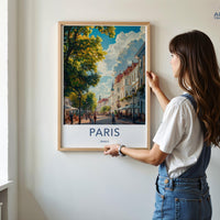 Paris France Poster – Wall Art