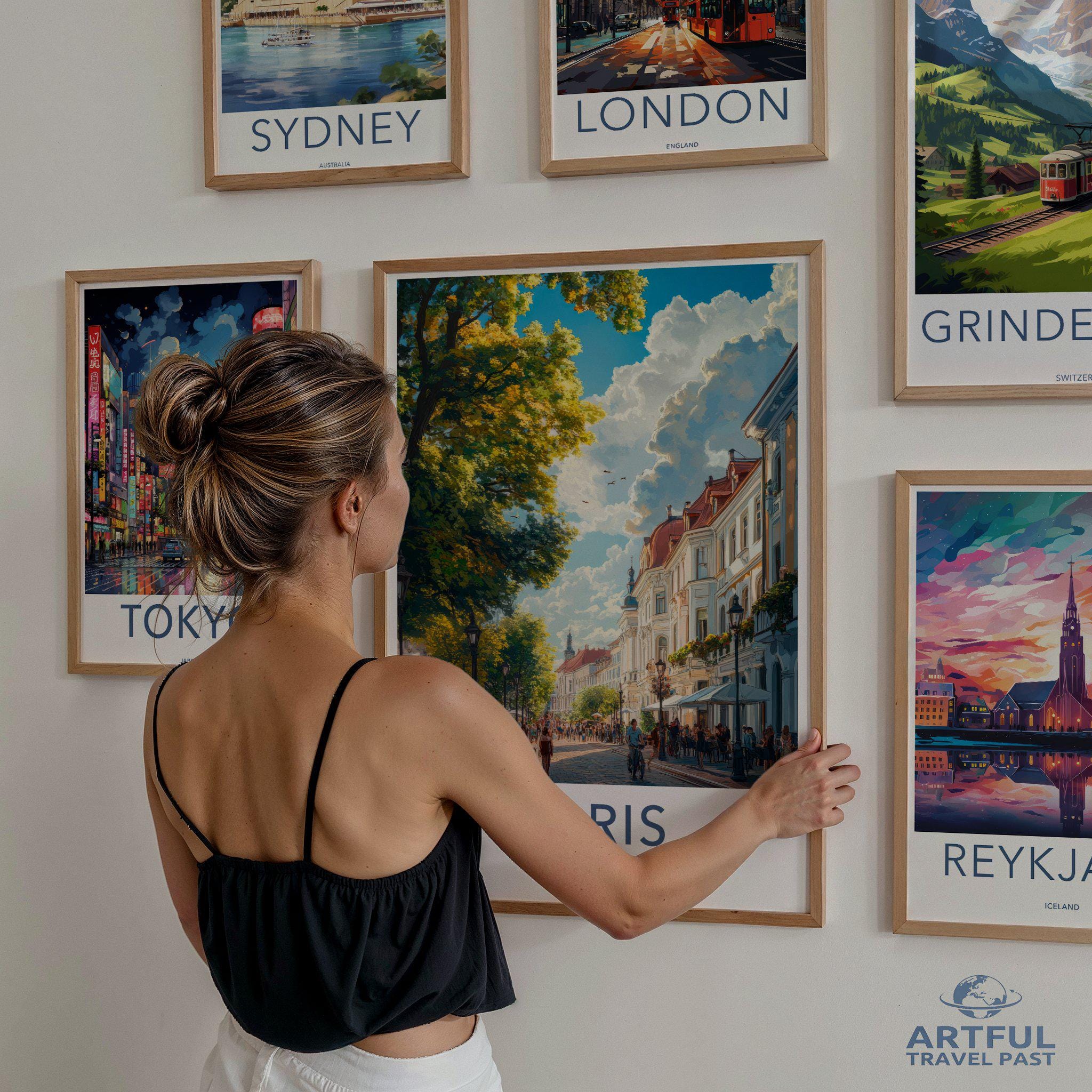 Paris France Poster – Wall Art