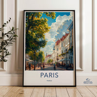 Paris France Poster – Wall Art