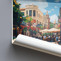 Pasadena Poster - California Wall Art