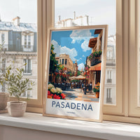Pasadena Poster - California Wall Art