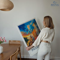 Pasadena Poster - California Wall Art