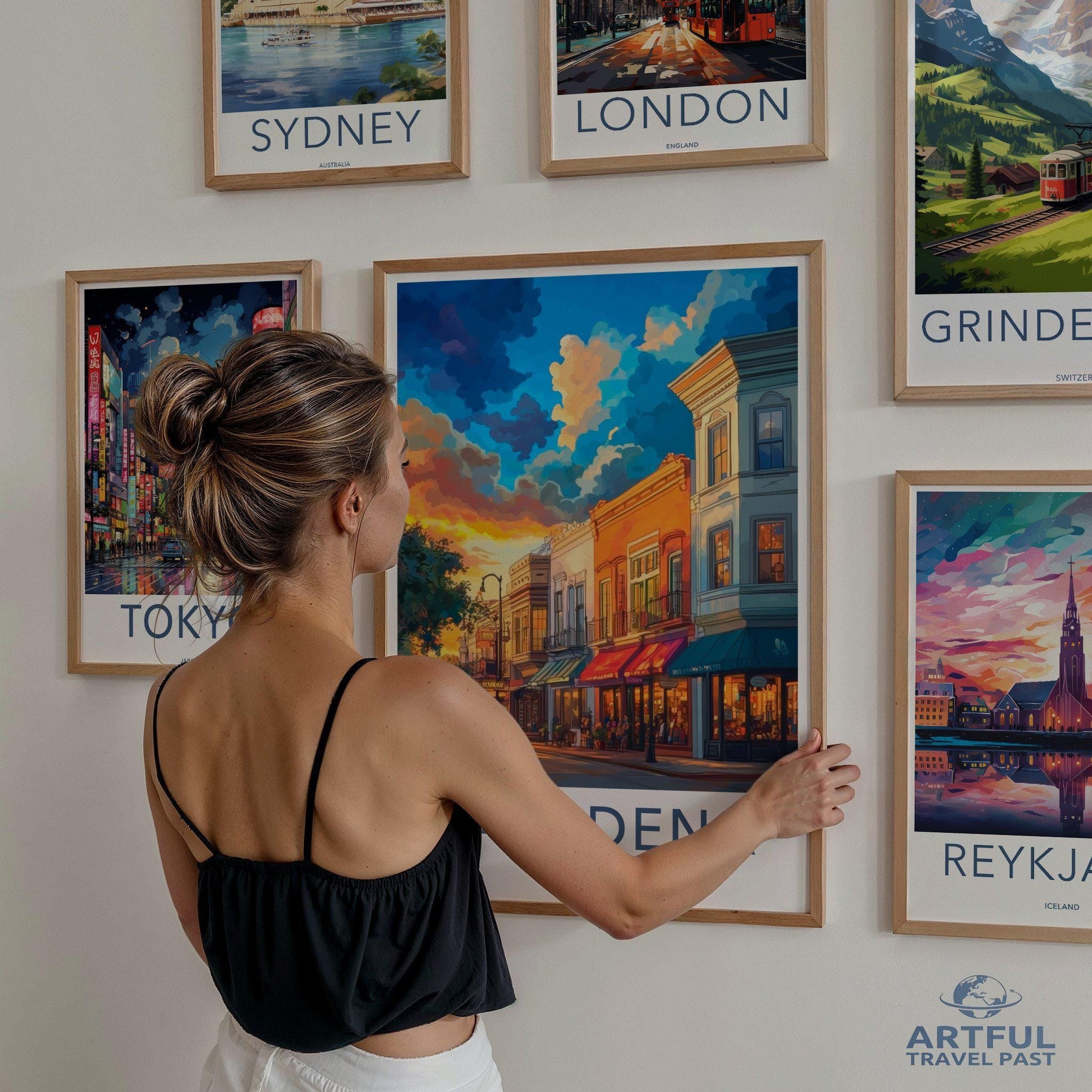 Pasadena Poster - California Wall Art