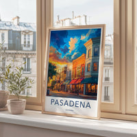 Pasadena Poster - California Wall Art