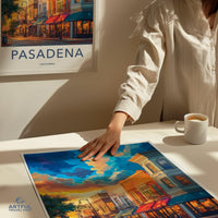 Pasadena Poster - California Wall Art