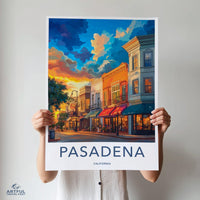 Pasadena Poster - California Wall Art