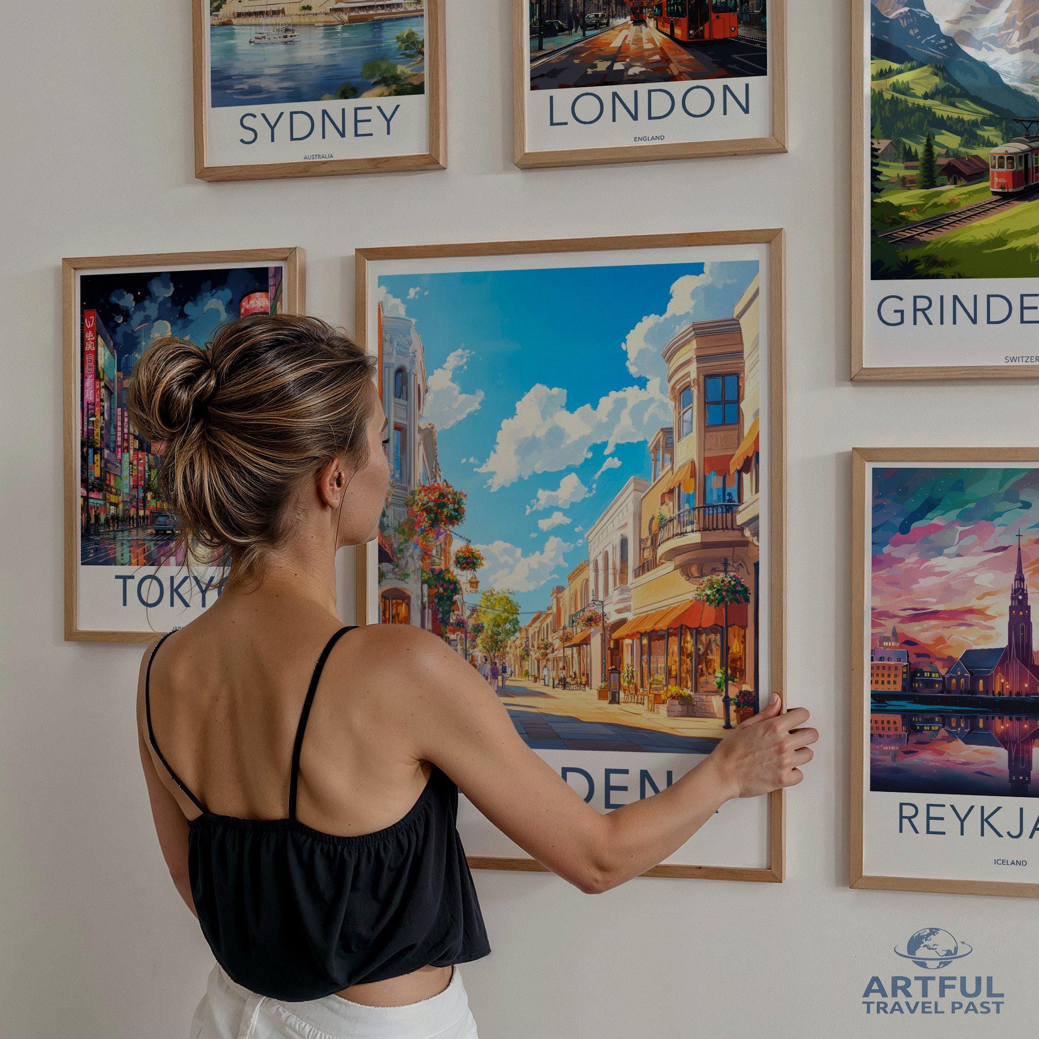 Pasadena Poster - California Wall Art