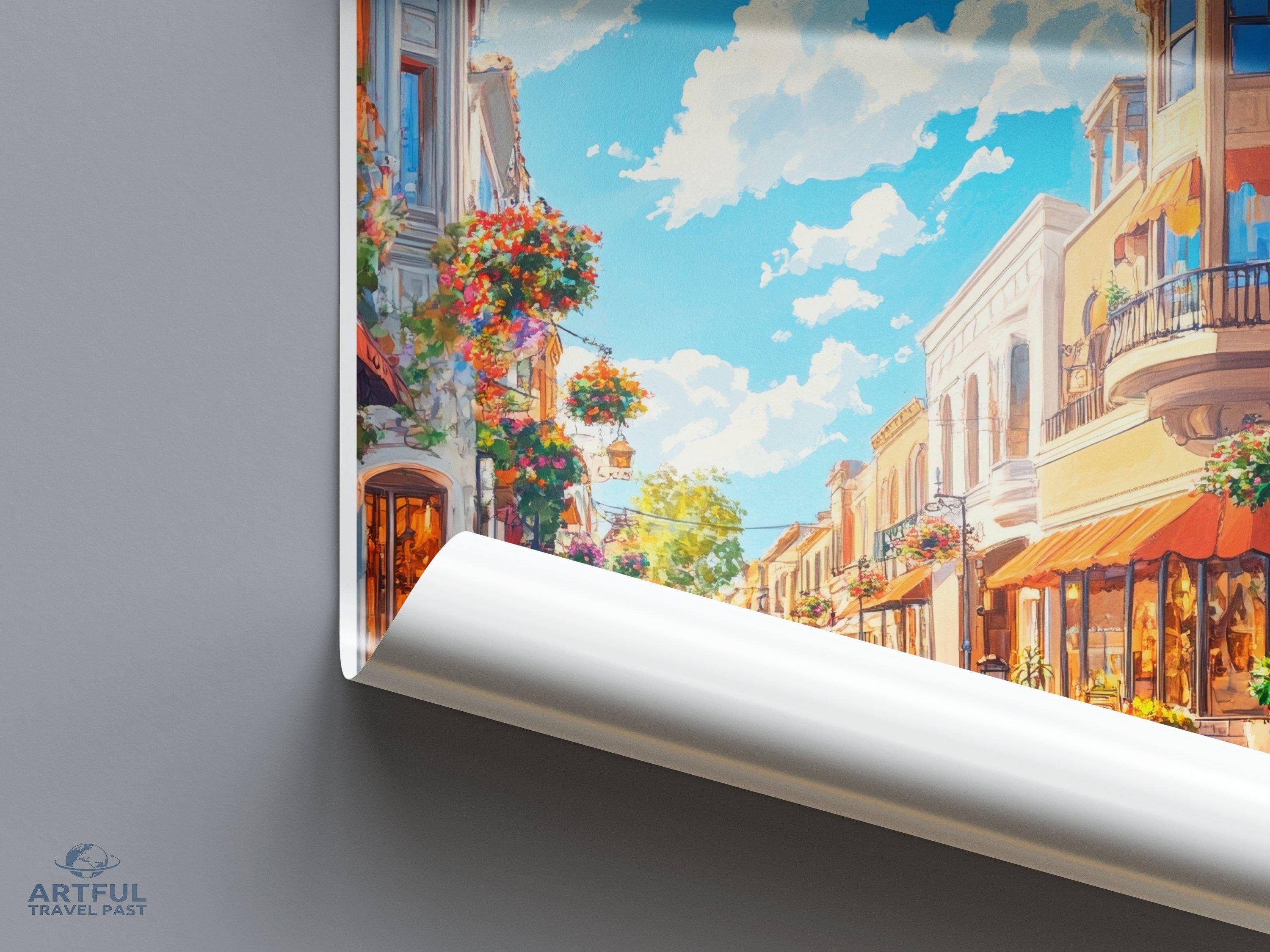 Pasadena Poster - California Wall Art