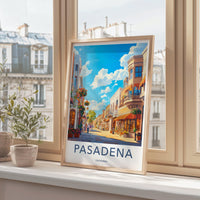 Pasadena Poster - California Wall Art