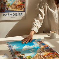 Pasadena Poster - California Wall Art