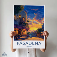Pasadena Poster - California Wall Art