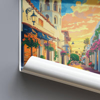 Pasadena Poster | California Wall Art | America Decor