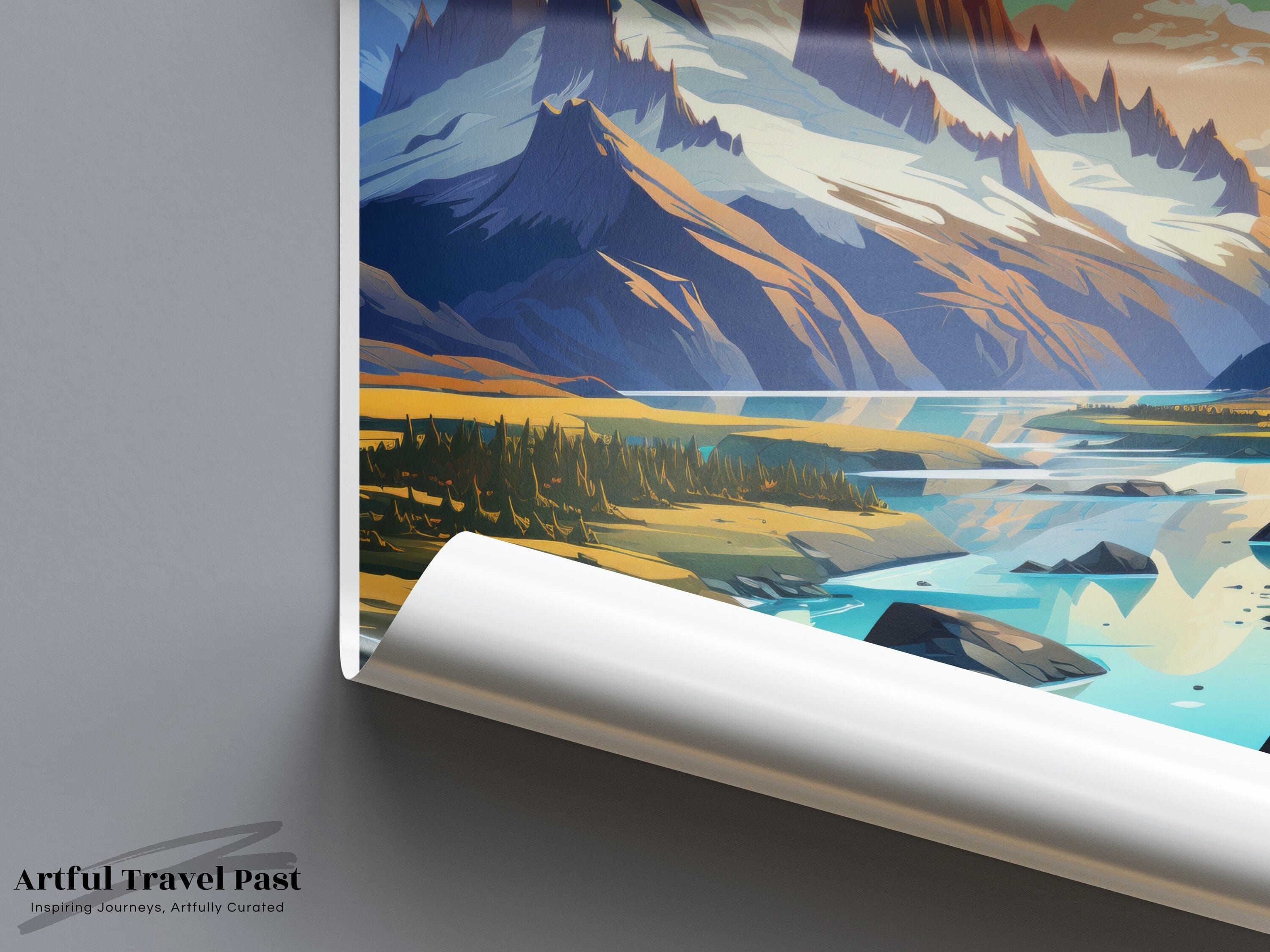 Patagonia Poster - Argentina Wall Art