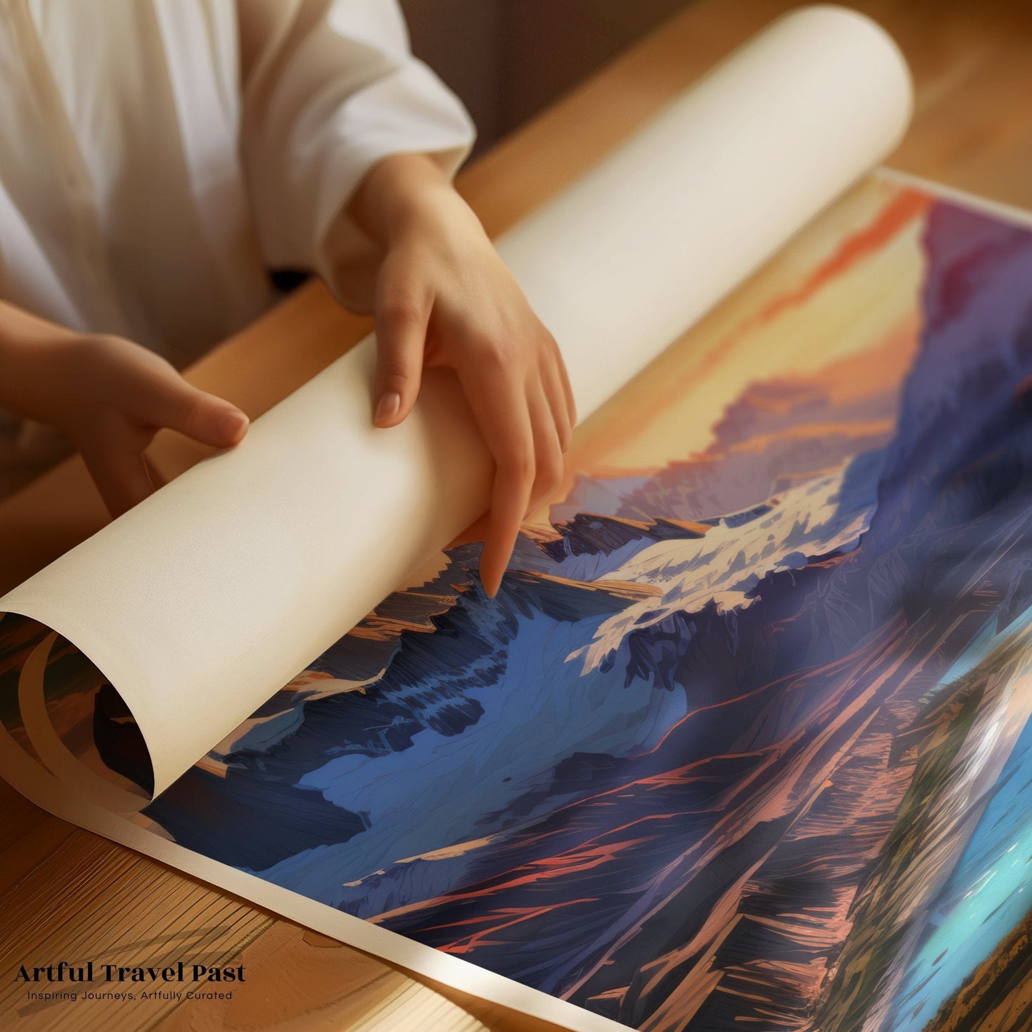 Patagonia Poster | Argentina Wall Art | South America Decor