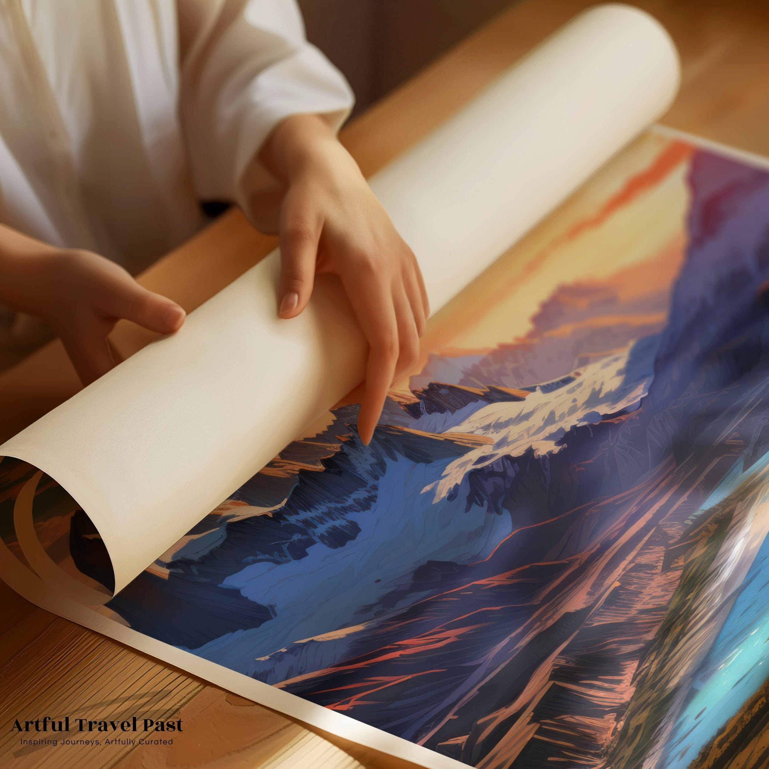 Patagonia Poster | Argentina Wall Art | South America Decor