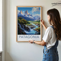 Patagonia Poster - Chile Wall Art