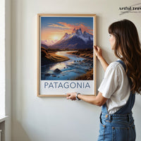 Patagonia Poster - Chile Wall Art
