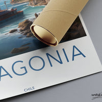 Patagonia Poster | National Park Print | Argentina Wall Art